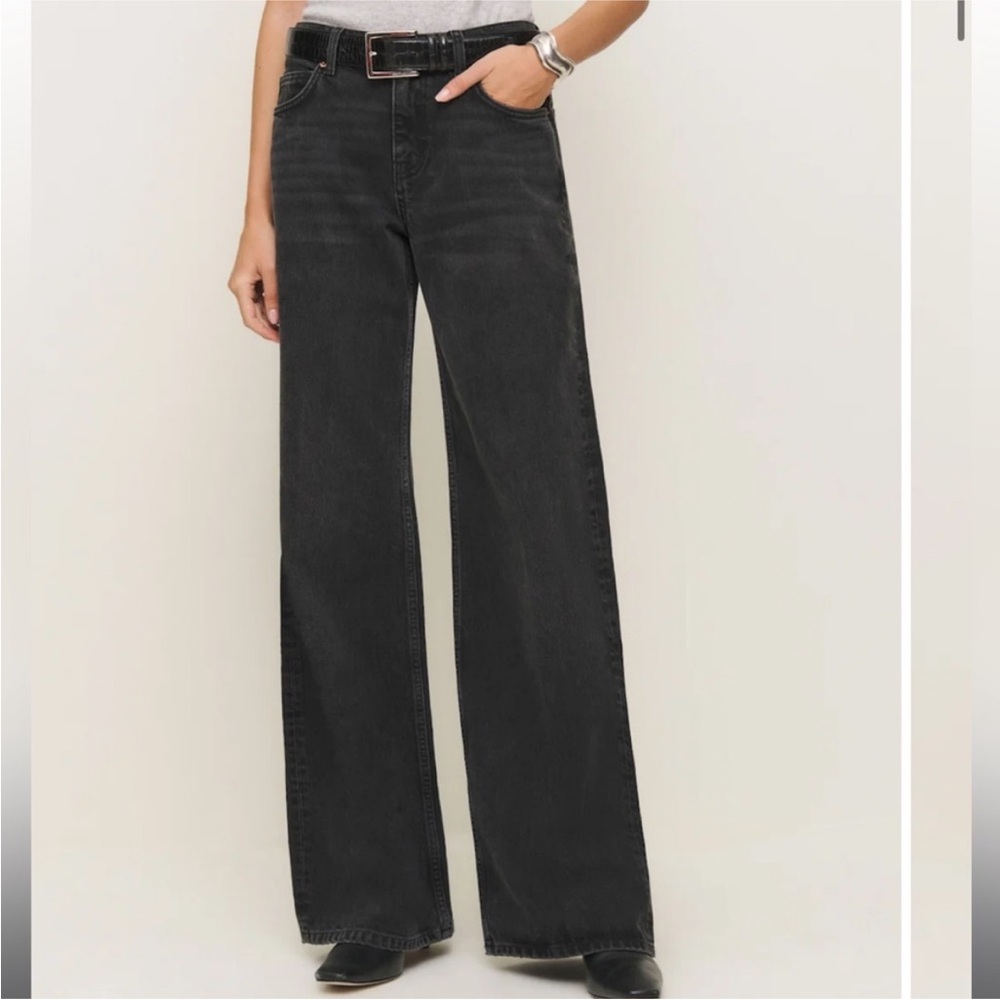 Cary Low Rise Slouchy Wide Leg Jeans Summit